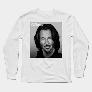 Keanu Reeves Long Sleeve T-Shirt